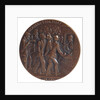 Medal commemorating the sinking of the SS 'Lusitania', 1915, obverse by Karl Goetz