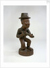 Carving of European sailor, Congo, mid 18th century. by unknown