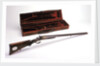 German made shotgun owned by the Sultan of  Witu (with case). by W. Foerster