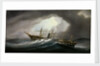 Paddle steamer 'Great Western' in a gale by Samuel Walters