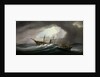 Paddle steamer 'Great Western' in a gale by Samuel Walters