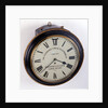 Electrically-corrected dial clock by The Standard Time and Telephone Co.