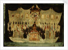 Picture on glass: Lord Nelson Lying in State by J. Hinton