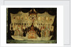 Picture on glass: Lord Nelson Lying in State by J. Hinton
