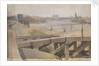 Study for A Jetty at Greenwich by Jesse Dale Cast