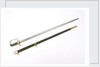 Straight stirrup hilted 'fighting' sword by Neck