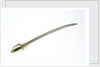 Slotted hilted sword by unknown