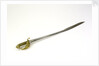Solid half-basket hilted sword by Prosser