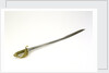 Solid half-basket hilted sword by Prosser
