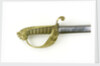 Solid half-basket hilted sword by Prosser