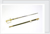 Straight stirrup hilted sword by Dudley