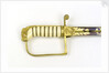 Straight stirrup hilted sword by Dudley