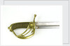 Solid half-basket hilted sword by Widdowson & Veale