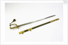 Solid half-basket hilted sword by F. Highatt