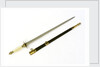 Straight-bladed dirk by H. Tatham