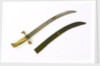 Curved bladed dirk by unknown