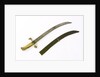 Curved bladed dirk by unknown