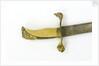 Curved bladed dirk by unknown
