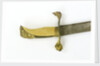 Curved bladed dirk by unknown