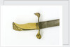 Curved bladed dirk by unknown