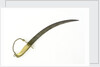 Curved bladed dirk by Unknown