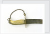 Curved bladed dirk by unknown