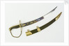 Curved bladed dirk by unknown