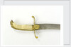 Curved bladed dirk by unknown