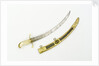 Curved bladed dirk by J. Salter