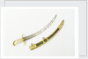 Curved bladed dirk by J. Salter
