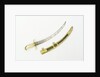Curved bladed dirk by J. Salter