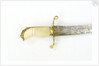 Curved bladed dirk by J. Salter