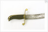 Curved bladed dirk by unknown