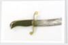 Curved bladed dirk by unknown