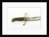Curved bladed dirk by unknown