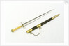 Straight bladed dirk by E. & E. Emanuel