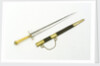 Straight bladed dirk by E. & E. Emanuel