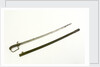 Sword, stirrup hilt by unknown