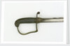Sword, stirrup hilt by unknown