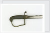 Sword, stirrup hilt by unknown