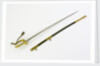 Sword, solid half-basket hilt by unknown