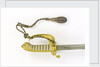 Hilt of sword, (solid half-basket hilt) by unknown