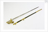 Sword, solid half-basket hilt by unknown