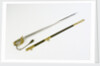 Sword, solid half-basket hilt by unknown