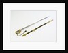 Sword, solid half-basket hilt by unknown