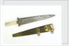 Straight-bladed dirk by Unknown