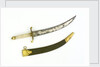 Dirk, curved blade by unknown