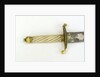 Hilt of dirk, curved blade by unknown