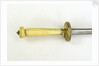 Hilt of dirk, straight blade by unknown