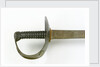 Hilt of cutlass by unknown